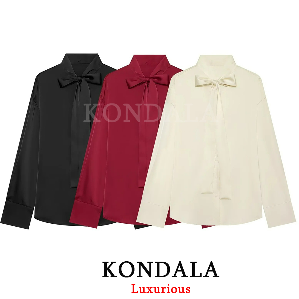 Fashion Street Night - KONDALA Eleganckie koszule damskie w stylu