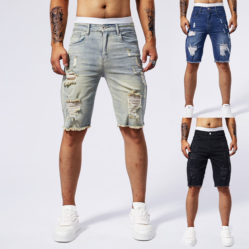Street Fashion Men 2025 - 2023 letnie nowe męskie zgrywanie spodenki