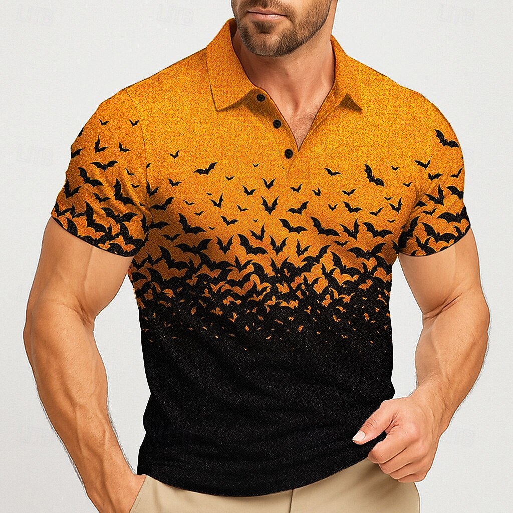 Street Fashion Men 2025 - Męska koszulka polo z krótkim rękawem,