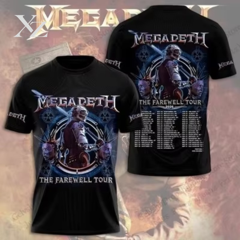 Street Fashion Canada - Hip Hop Rock Megadeth Band Kanada