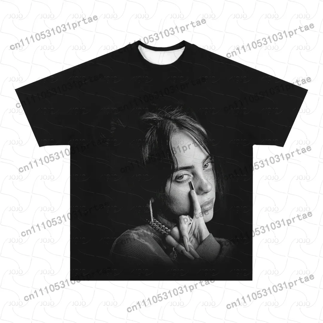 Koszulka Billie Eilish z retro – Street Fashion Men 2025 recenzja i cena
