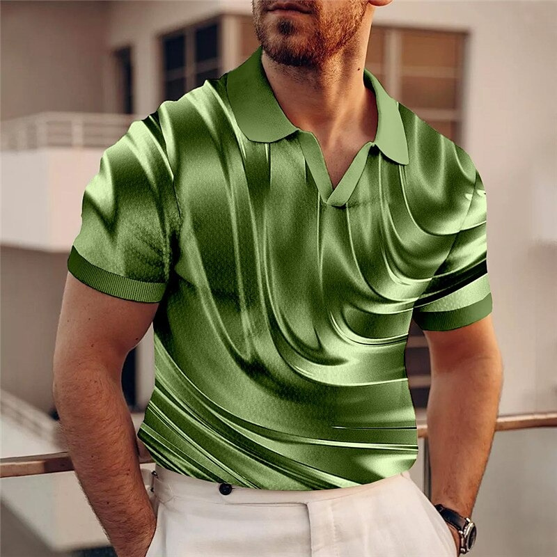 Męska koszulka polo golfowa z  – Street Fashion Men 2025 recenzja i cena