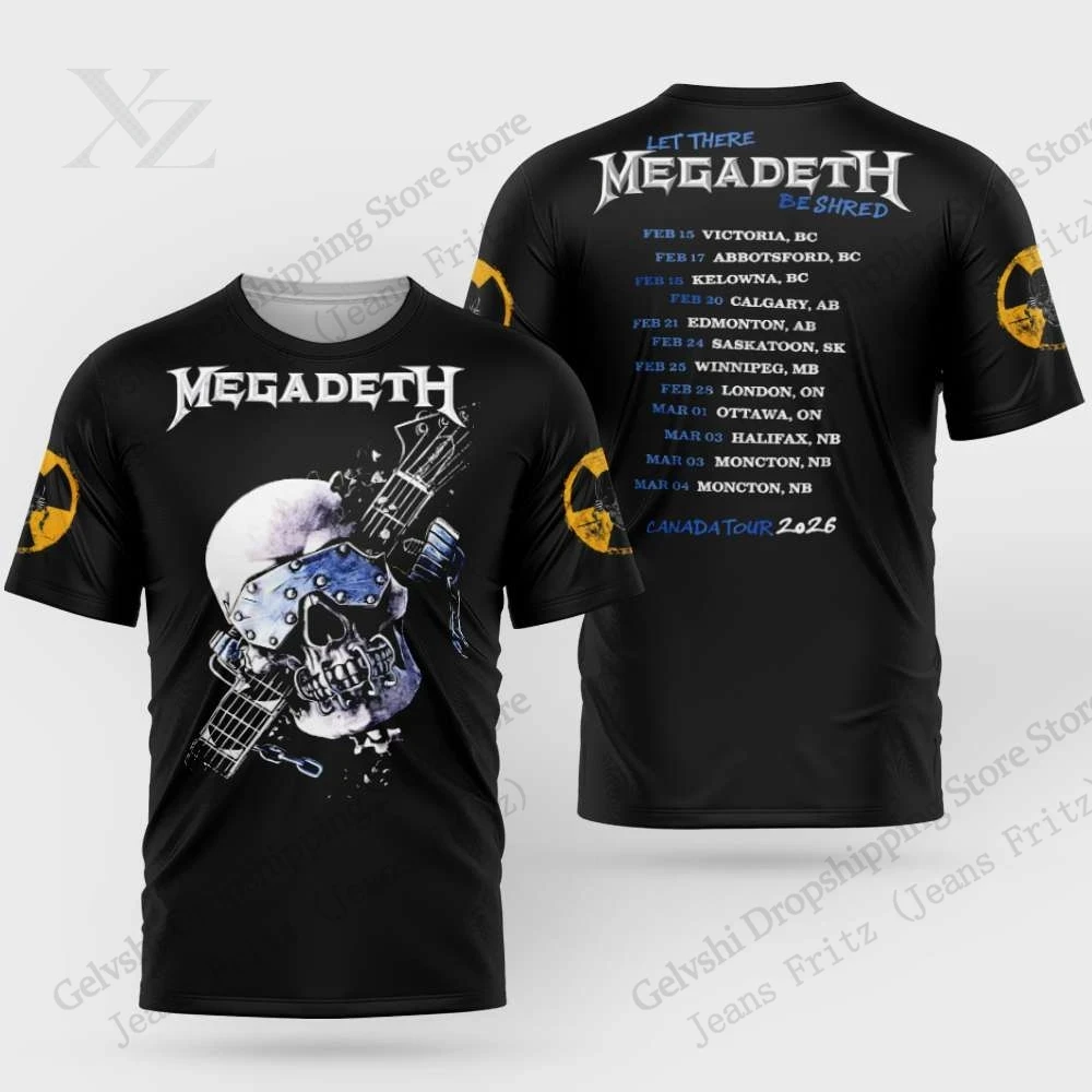 Hip Hop Rock Megadeth Band Kan – Street Fashion Canada recenzja i cena