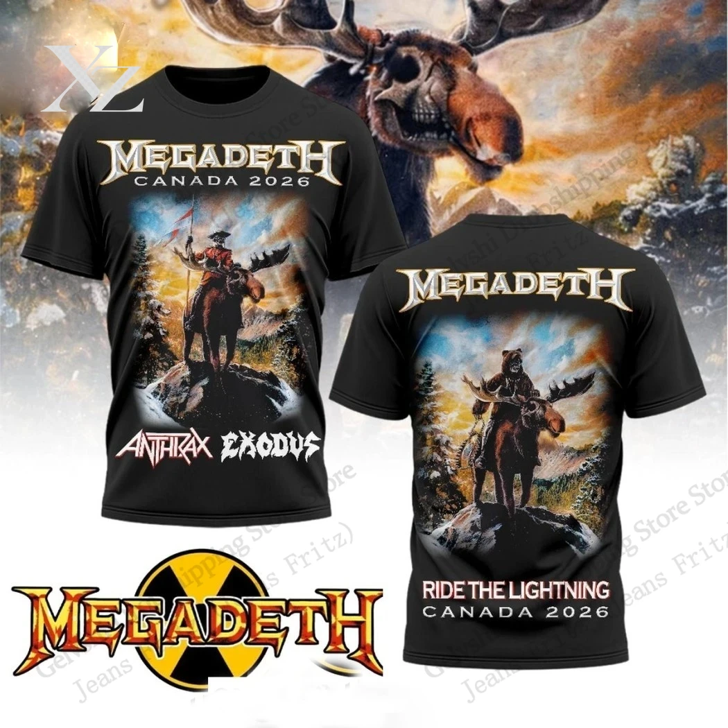 Hip Hop Rock Megadeth Band Kan – Street Fashion Canada recenzja i cena
