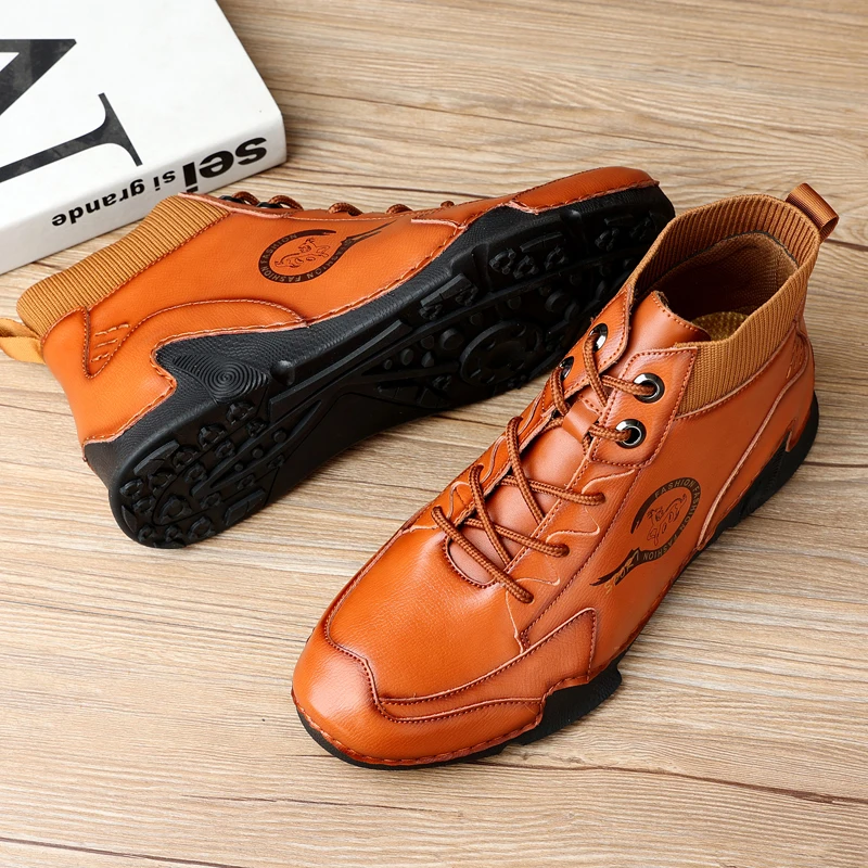 Buty męskie skórzane oryginaln – Street Fashion Men 2025 recenzja i cena